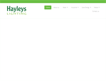 Tablet Screenshot of hayleyslighting.com